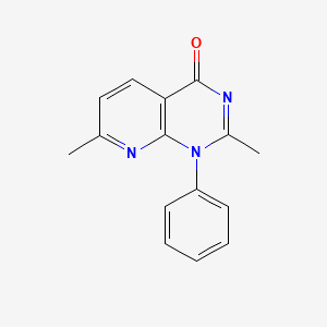 2,7-Dimethyl-1-phenylpyrido[2,3-d]pyrimidin-4-one