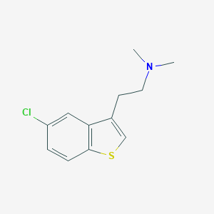 2-(5-chloro-1-benzothien-3-yl)-N,N-dimethylethanamine