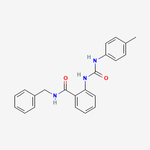 N~1~-BENZYL-2-[(4-TOLUIDINOCARBONYL)AMINO]BENZAMIDE