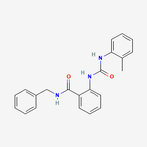 N-benzyl-2-({[(2-methylphenyl)amino]carbonyl}amino)benzamide