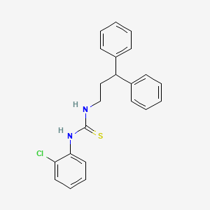 1-(2-Chlorophenyl)-3-(3,3-diphenylpropyl)thiourea