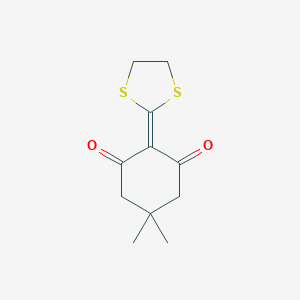 2-(1,3-Dithiolan-2-ylidene)-5,5-dimethylcyclohexane-1,3-dione