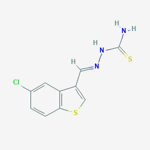 5-Chloro-1-benzothiophene-3-carbaldehyde thiosemicarbazone