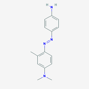 4-[(4-aminophenyl)diazenyl]-N,N,3-trimethylaniline