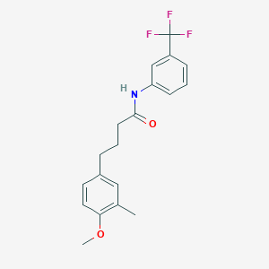 4-(4-methoxy-3-methylphenyl)-N-[3-(trifluoromethyl)phenyl]butanamide