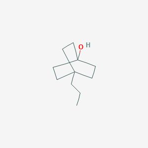 molecular formula C11H20O B371115 4-Propylbicyclo[2.2.2]octan-1-ol CAS No. 76921-54-5