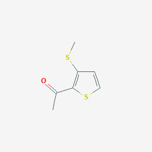 1-[3-(Methylsulfanyl)-2-thienyl]ethanone