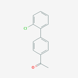 1-[4-(2-Chlorophenyl)phenyl]ethanone
