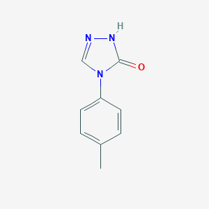 molecular formula C9H9N3O B371141 4-(4-methylphenyl)-2,4-dihydro-3H-1,2,4-triazol-3-one CAS No. 93192-57-5