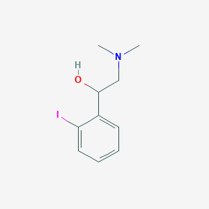 2-(Dimethylamino)-1-(2-iodophenyl)ethanol