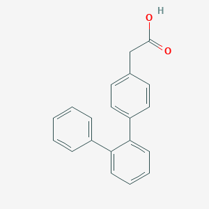 molecular formula C20H16O2 B371155 1,1':2':1''-Terphenyl-4-acetic acid 