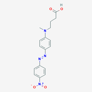 4-[4-({4-Nitrophenyl}diazenyl)(methyl)anilino]butanoic acid