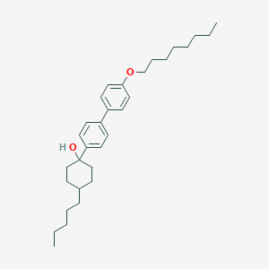 1-[4'-(Octyloxy)[1,1'-biphenyl]-4-yl]-4-pentylcyclohexanol