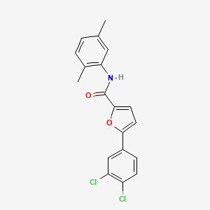 5-(3,4-dichlorophenyl)-N-(2,5-dimethylphenyl)-2-furamide