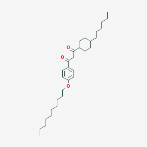 1-[4-(Decyloxy)phenyl]-3-(4-hexylcyclohexyl)-1,3-propanedione