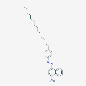 molecular formula C30H41N3 B371247 4-[(4-Tetradecylphenyl)diazenyl]-1-naphthylamine 