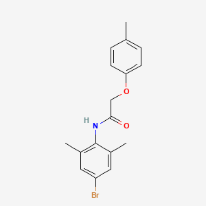 N-(4-bromo-2,6-dimethylphenyl)-2-(4-methylphenoxy)acetamide