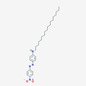 1-{4-Nitrophenyl}-2-[4-(octadecylamino)phenyl]diazene