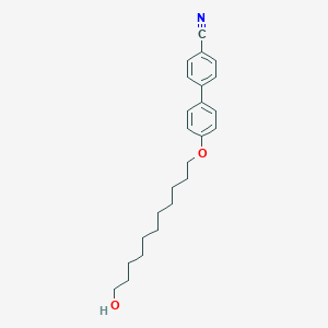 4-[4-(11-Hydroxyundecoxy)phenyl]benzonitrile