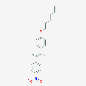 1-{2-[4-(5-Hexenyloxy)phenyl]vinyl}-4-nitrobenzene