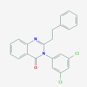 3-(3,5-Dichlorophenyl)-2-(2-phenylethyl)-3,4-dihydroquinazolin-4-one