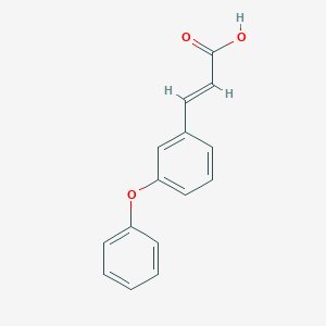 molecular formula C15H12O3 B371300 3-苯氧基肉桂酸 CAS No. 77124-20-0
