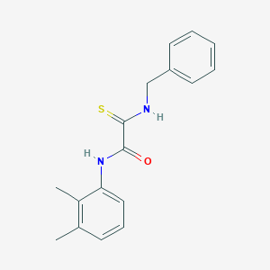 molecular formula C17H18N2OS B371303 2-(benzylamino)-N-(2,3-dimethylphenyl)-2-thioxoacetamide CAS No. 329078-70-8