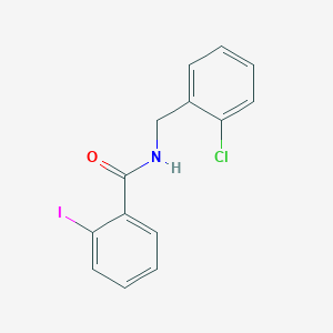 N-(2-chlorobenzyl)-2-iodobenzamide