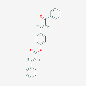 molecular formula C24H18O3 B371323 4-[(1E)-3-oxo-3-phenylprop-1-en-1-yl]phenyl (2Z)-3-phenylprop-2-enoate CAS No. 331459-99-5