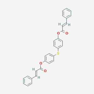 4-{[4-(Cinnamoyloxy)phenyl]sulfanyl}phenyl 3-phenylacrylate