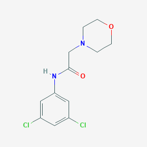 N-(3,5-dichlorophenyl)-2-morpholin-4-ylacetamide
