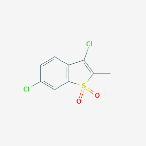 molecular formula C9H6Cl2O2S B371407 3,6-二氯-2-甲基-1-苯并噻吩-1,1-二氧化物 CAS No. 6575-37-7