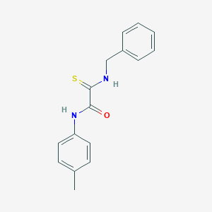 molecular formula C16H16N2OS B371436 2-(benzylamino)-N-(4-methylphenyl)-2-thioxoacetamide CAS No. 380626-05-1