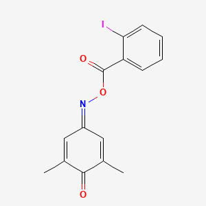 [(3,5-Dimethyl-4-oxocyclohexa-2,5-dien-1-ylidene)amino] 2-iodobenzoate