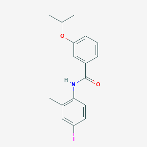 N-(4-iodo-2-methylphenyl)-3-isopropoxybenzamide