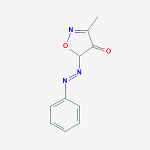 3-methyl-5-(phenyldiazenyl)-4(5H)-isoxazolone