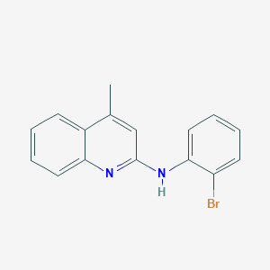 N-(2-bromophenyl)-4-methylquinolin-2-amine