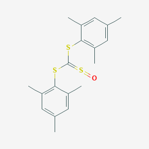 2-{[(Mesitylsulfanyl)(sulfinyl)methyl]sulfanyl}-1,3,5-trimethylbenzene