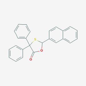 2-(2-Naphthyl)-4,4-diphenyl-1,3-oxathiolan-5-one