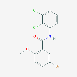 5-bromo-N-(2,3-dichlorophenyl)-2-methoxybenzamide