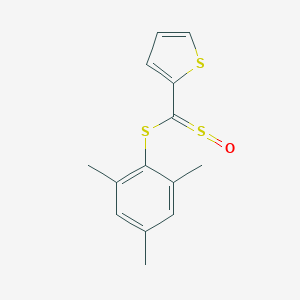 2-[(Mesitylsulfanyl)(sulfinyl)methyl]thiophene