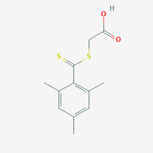 molecular formula C12H14O2S2 B371506 [(Mesitylcarbothioyl)sulfanyl]acetic acid 
