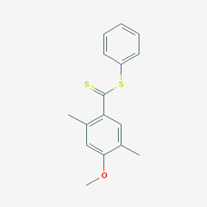 Phenyl 4-methoxy-2,5-dimethylbenzenecarbodithioate