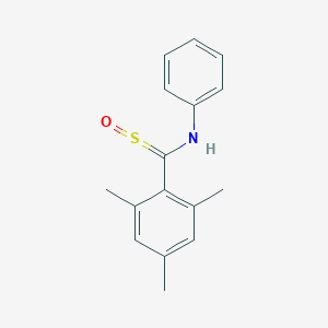 N-[mesityl(sulfinyl)methyl]-N-phenylamine