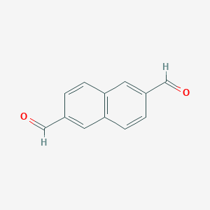 molecular formula C12H8O2 B371514 Naphthalene-2,6-dicarbaldehyde CAS No. 5060-65-1