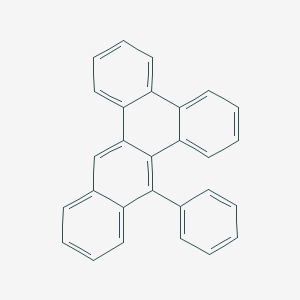 molecular formula C28H18 B371529 9-Phenylbenzo[b]triphenylene 