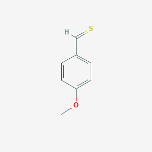 molecular formula C8H8OS B371544 4-Methoxybenzenecarbothialdehyde 