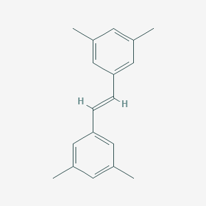 molecular formula C18H20 B371545 1-[2-(3,5-Dimethylphenyl)vinyl]-3,5-dimethylbenzene 