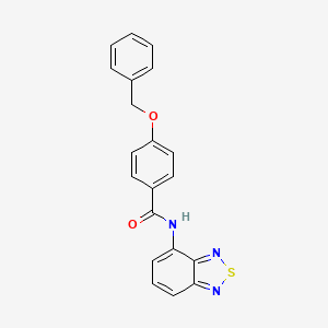 N-(2,1,3-benzothiadiazol-4-yl)-4-(benzyloxy)benzamide