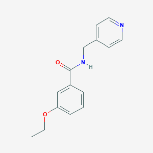 3-ETHOXY-N-[(PYRIDIN-4-YL)METHYL]BENZAMIDE